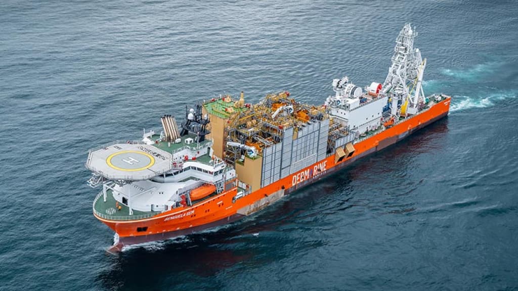 Debmarine MV Benguela Gem diamond recovery vessel